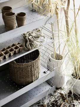 OUTDOOR B - Galvanized steel garden cabinet by String Furniture - view 3